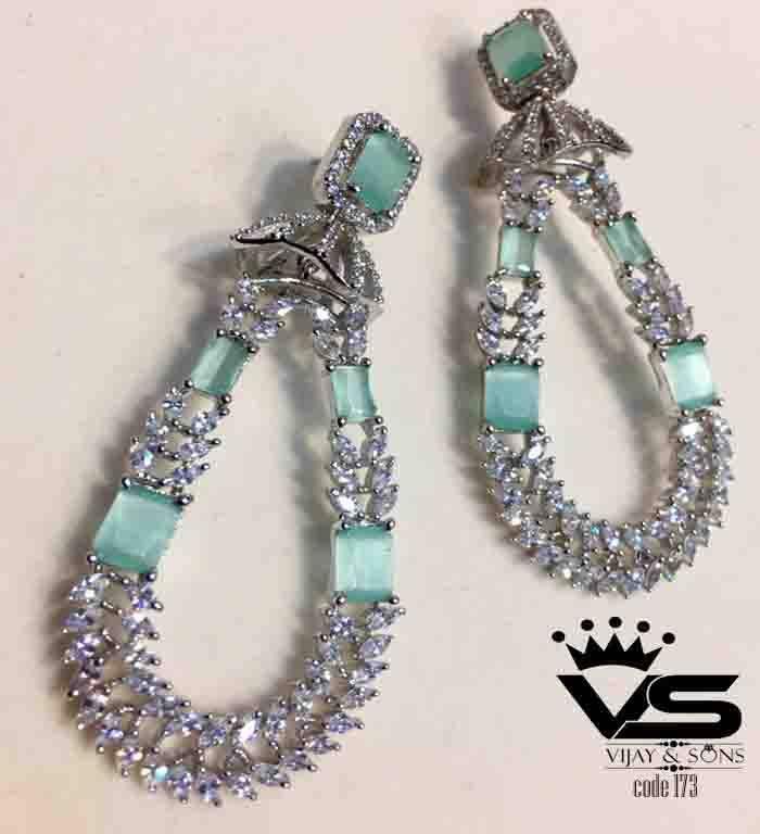 Beautiful Diamond Earrings - Vijay & Sons