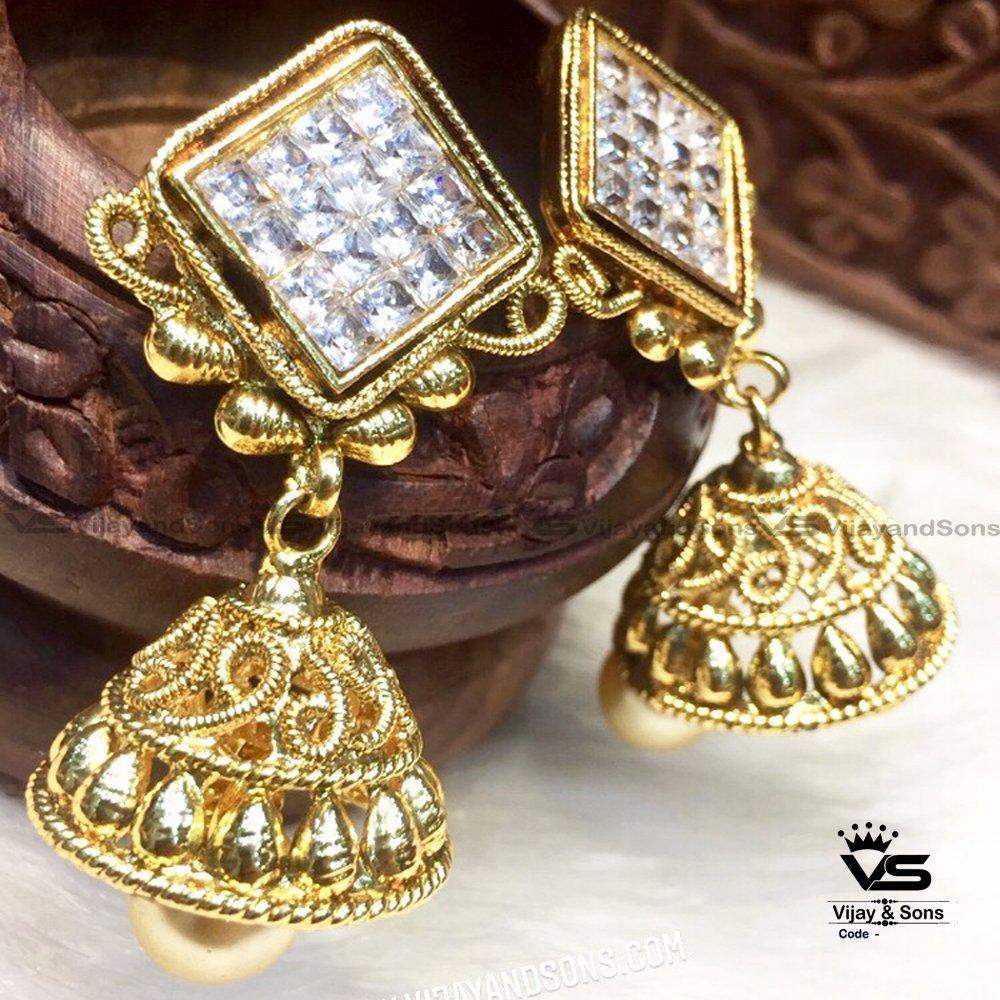 Antique jhumka - Vijay & Sons