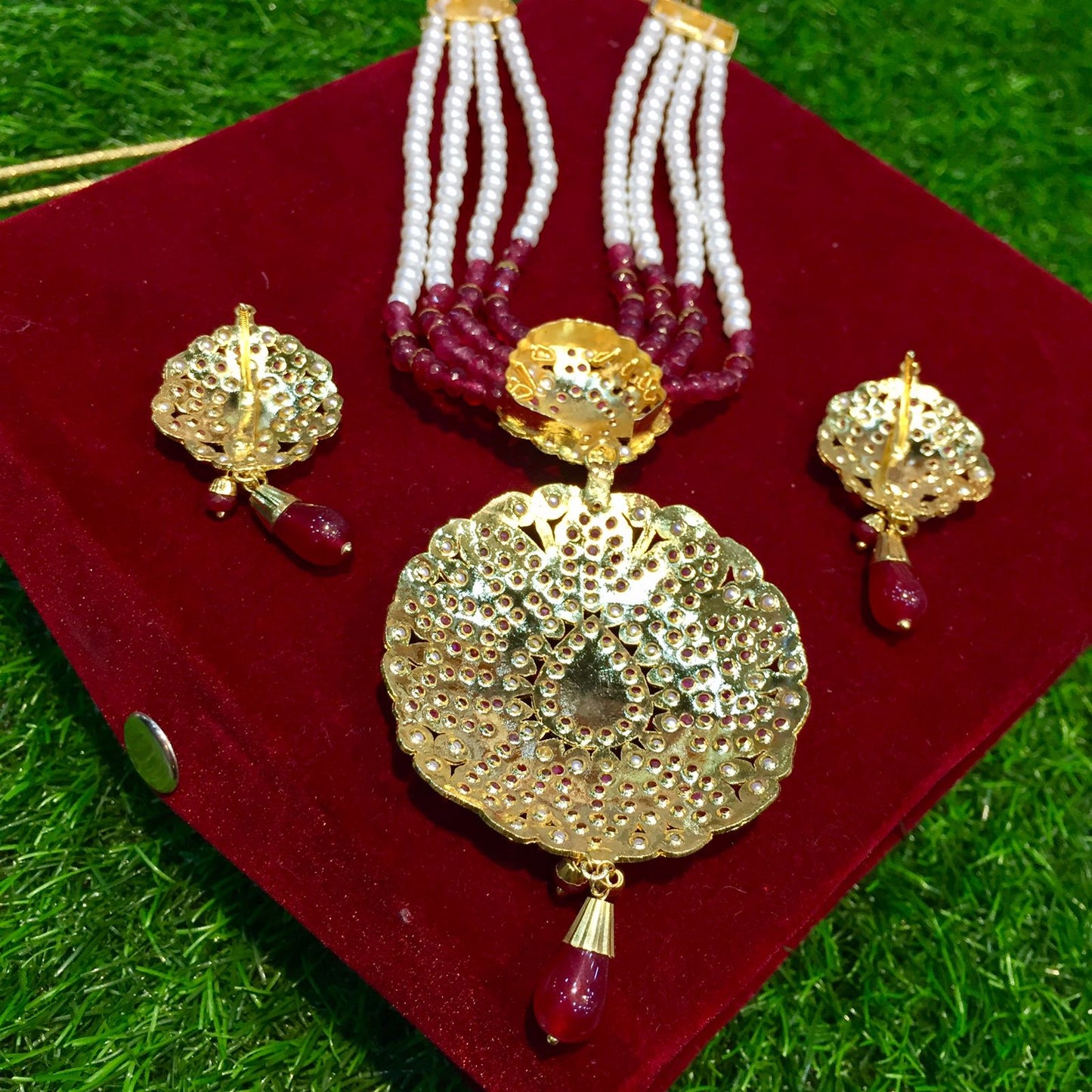 Jadau Necklace Sets 3005348