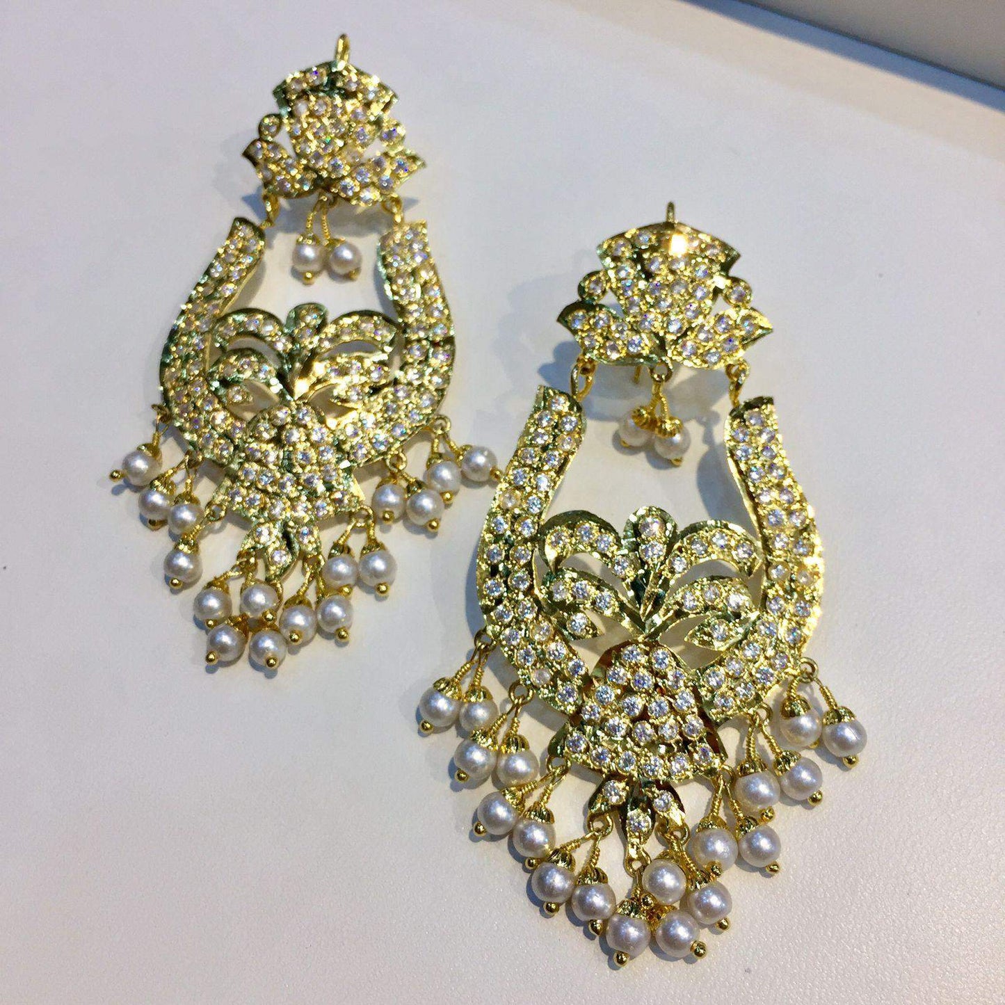 Jadau Earrings 564799 - Vijay & Sons