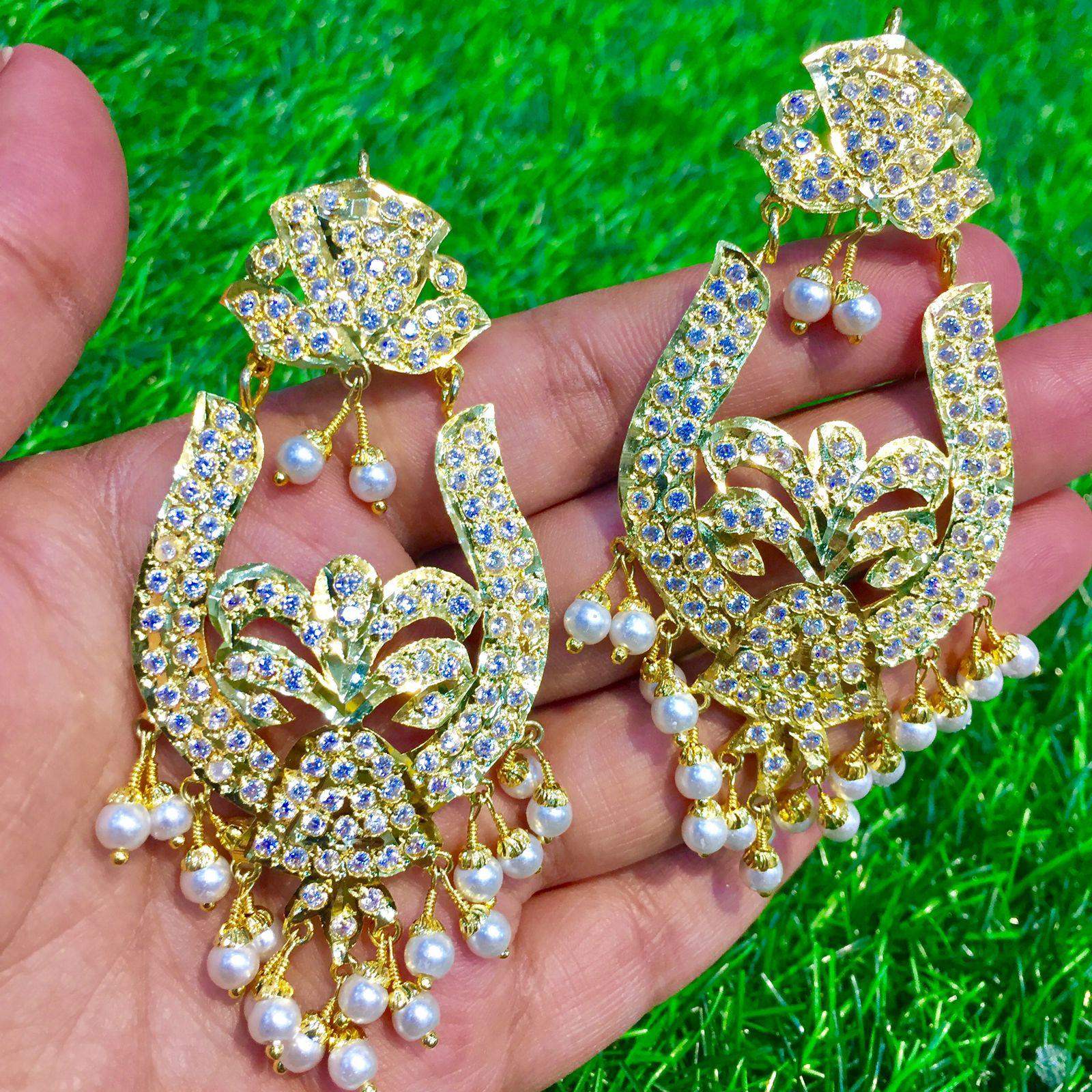 Jadau Earrings 564799 - Vijay & Sons