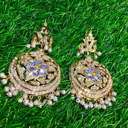 Jadau Earrings 564793 - Vijay & Sons