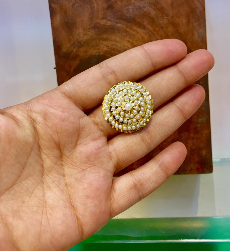 Jadau Ring 294628 - Vijay & Sons