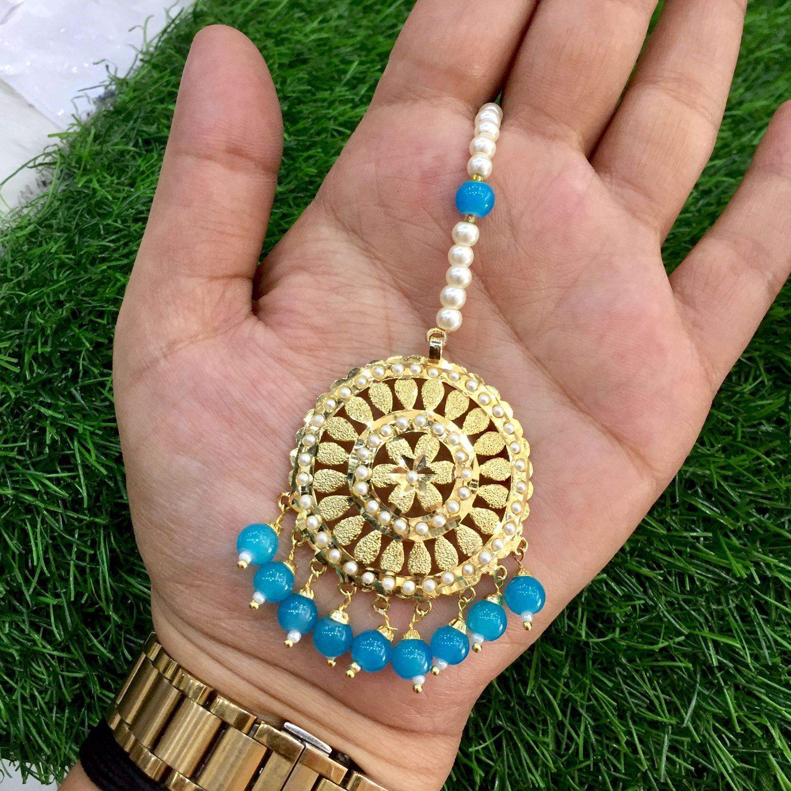 Jadau Maang Tikka 983829 Vijay Sons