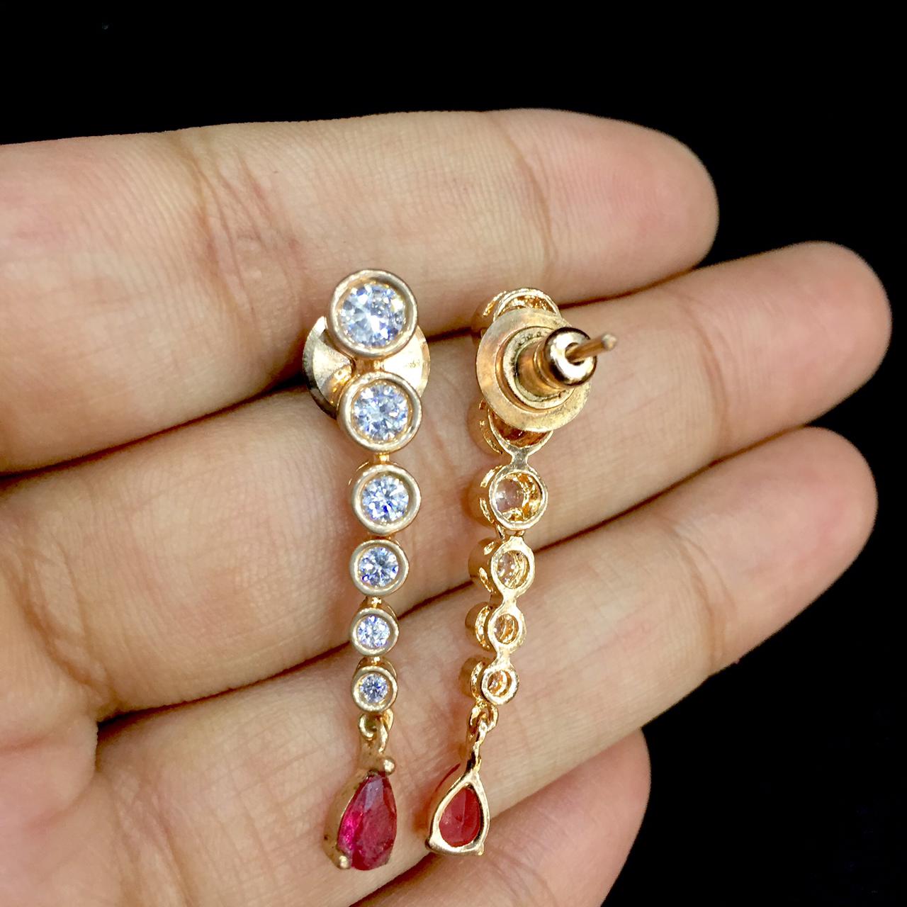 Diamond necklace set 75446