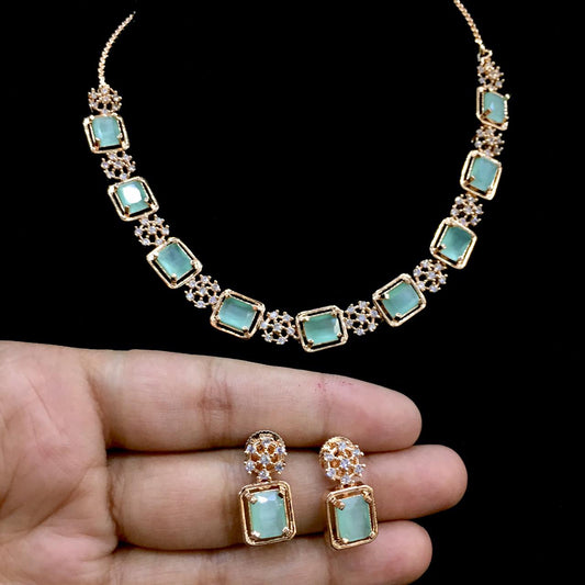 Diamond necklace set - Vijay & Sons