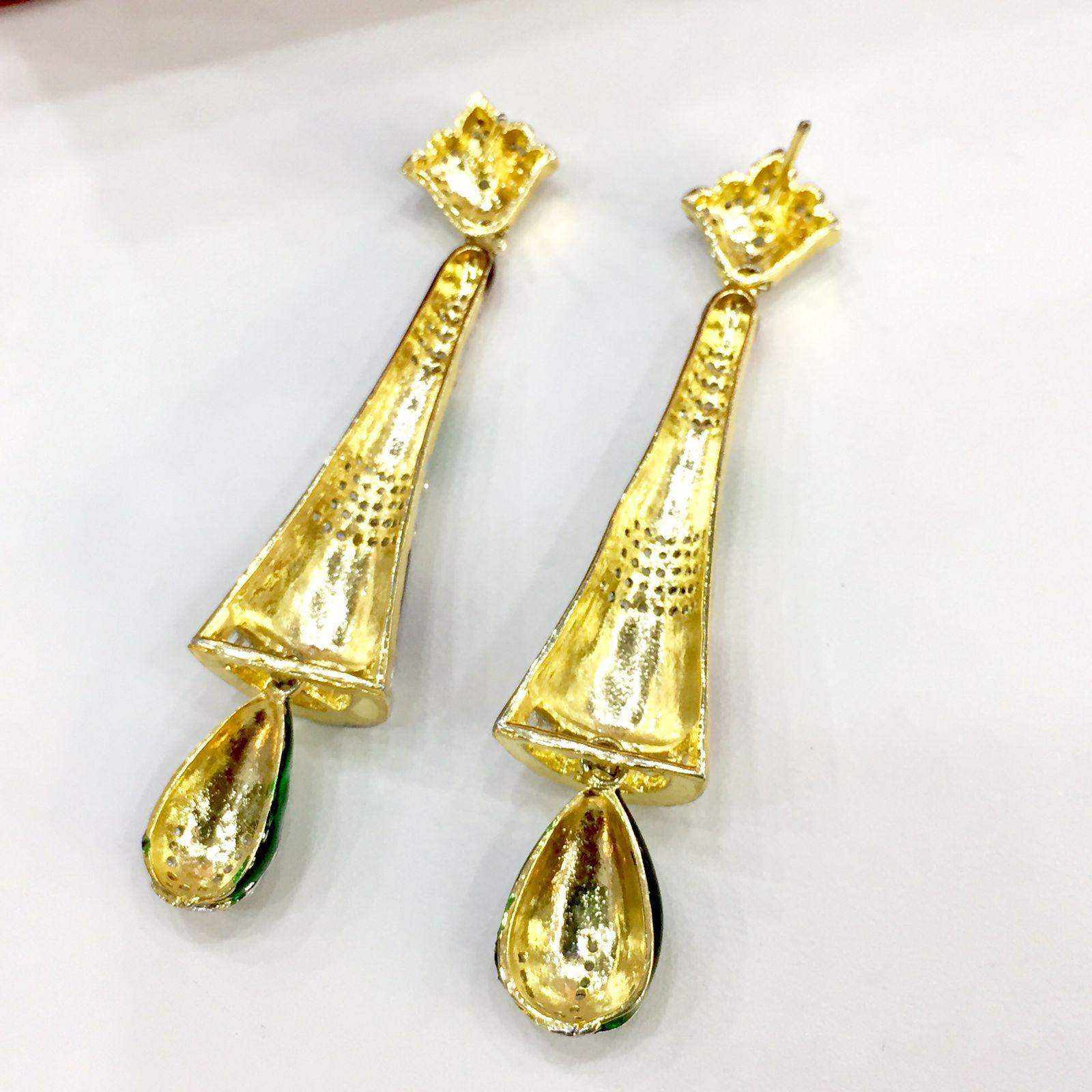 Diamond earrings 5667 - Vijay & Sons