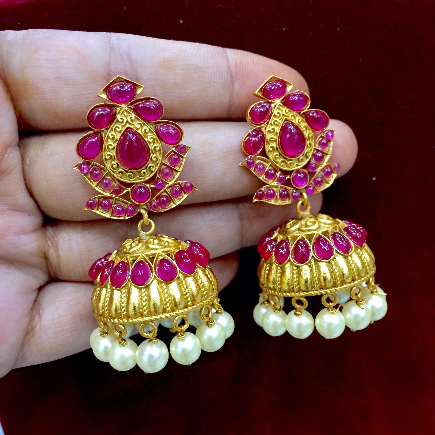 Antique jhumki 345667 - Vijay & Sons