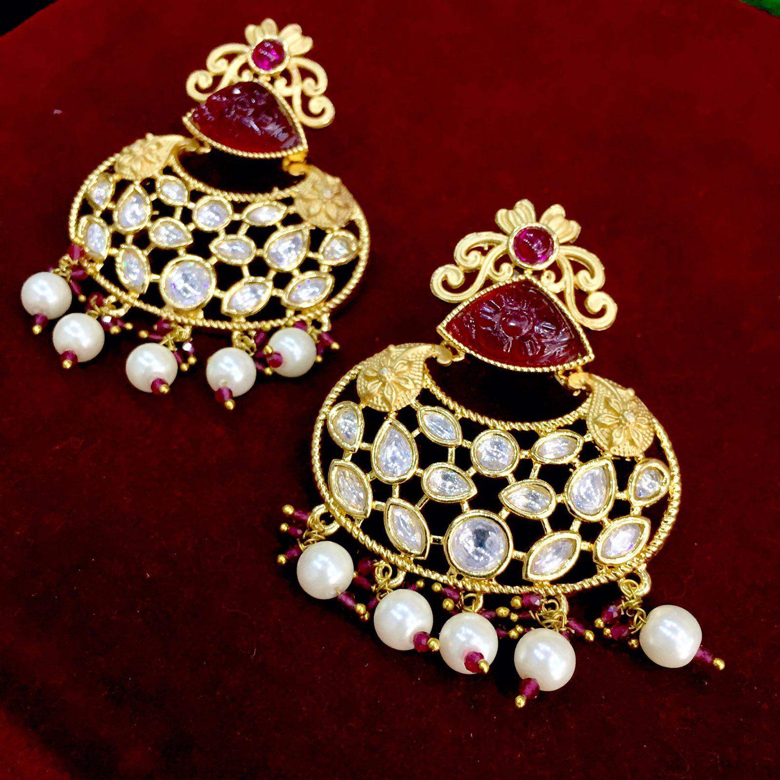 Traditional Gold Jhumka Designs - Vijay & Sons