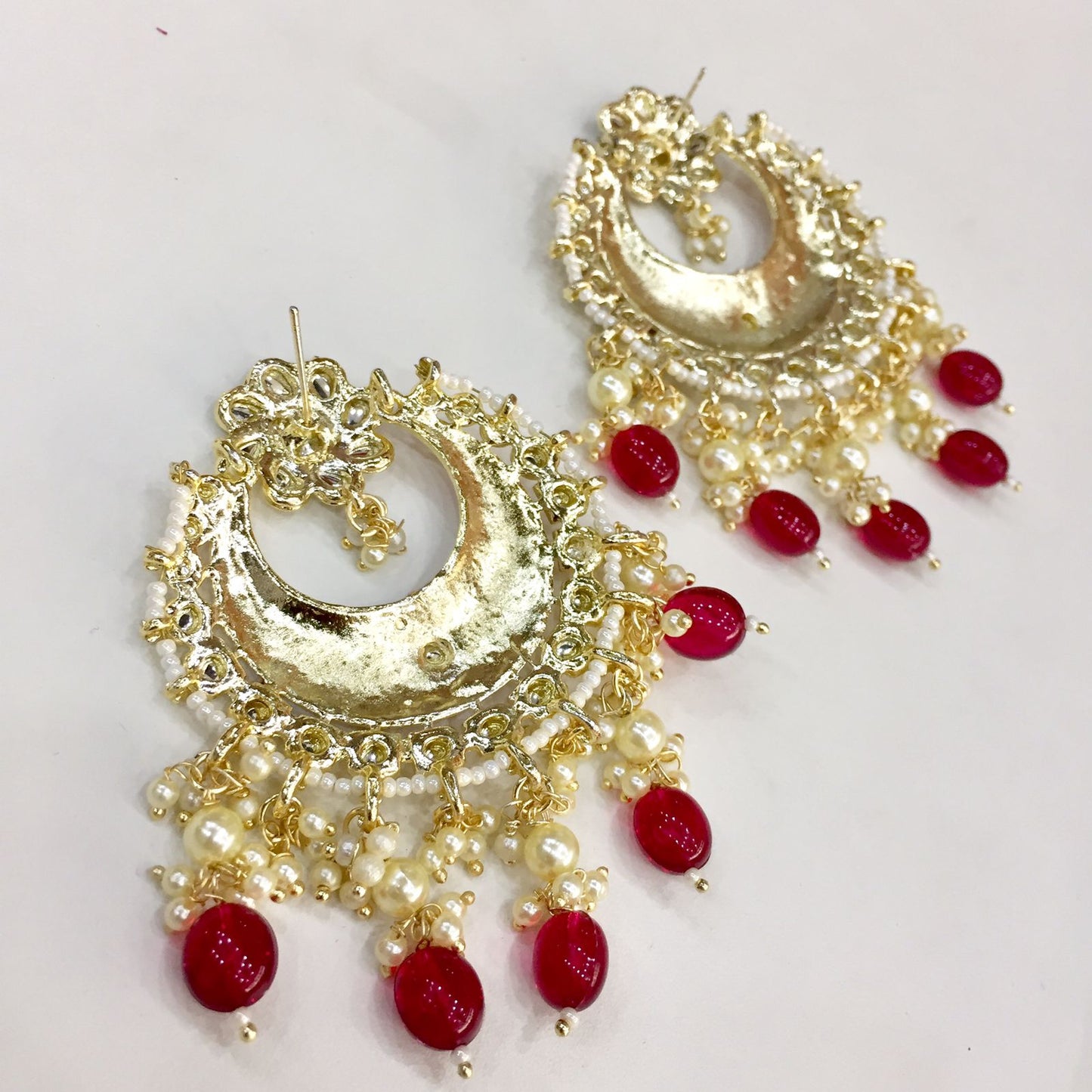 Kundan Earrings 4664 - Vijay & Sons