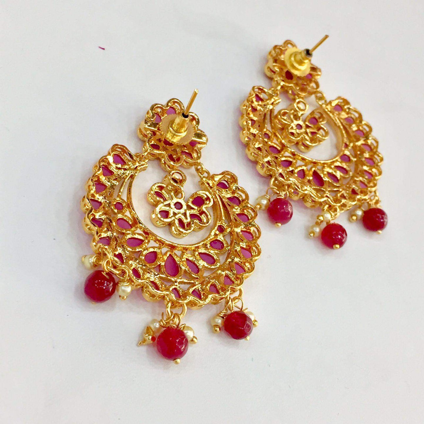 Antique Earrings 294820 - Vijay & Sons