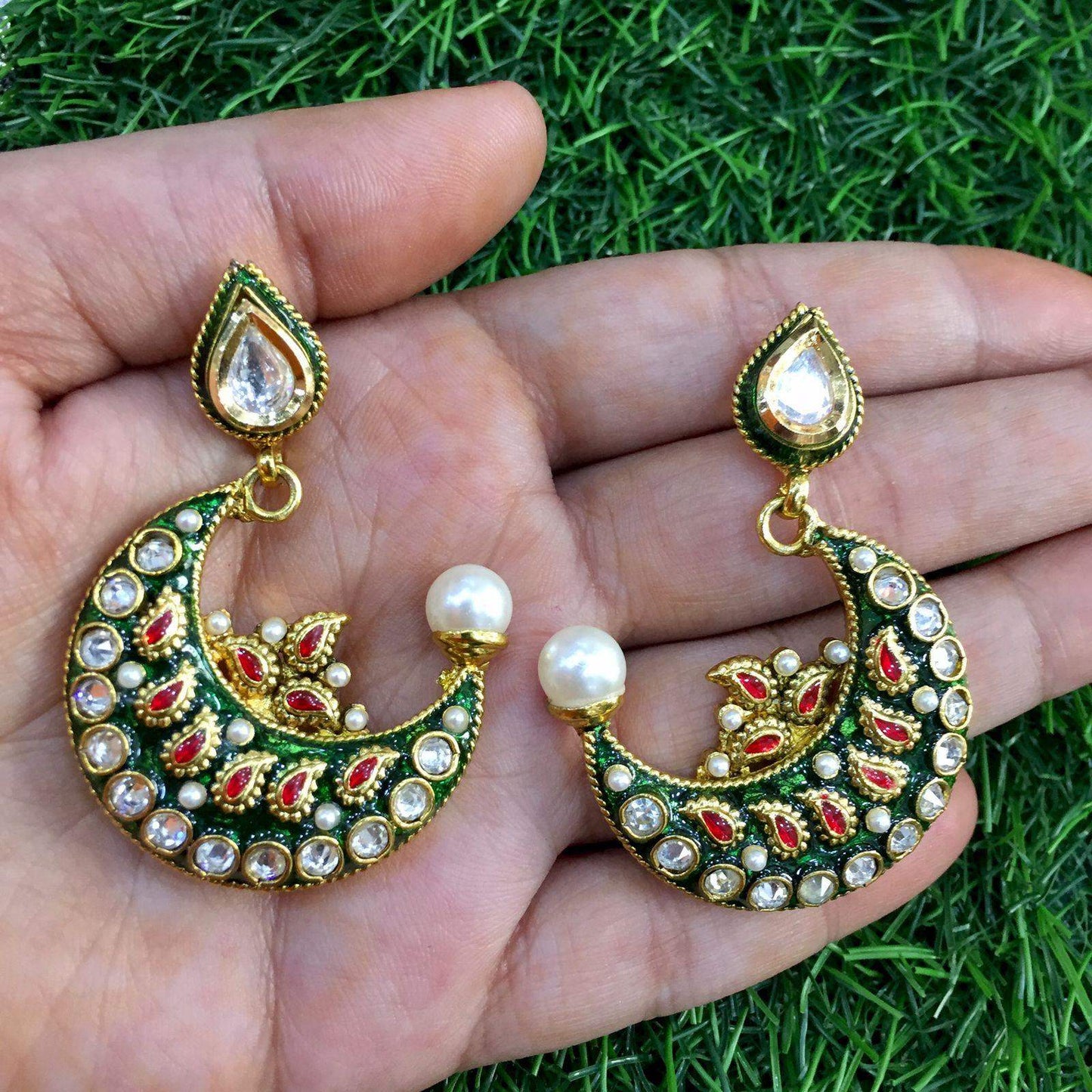 Antique Earrings 1545 - Vijay & Sons