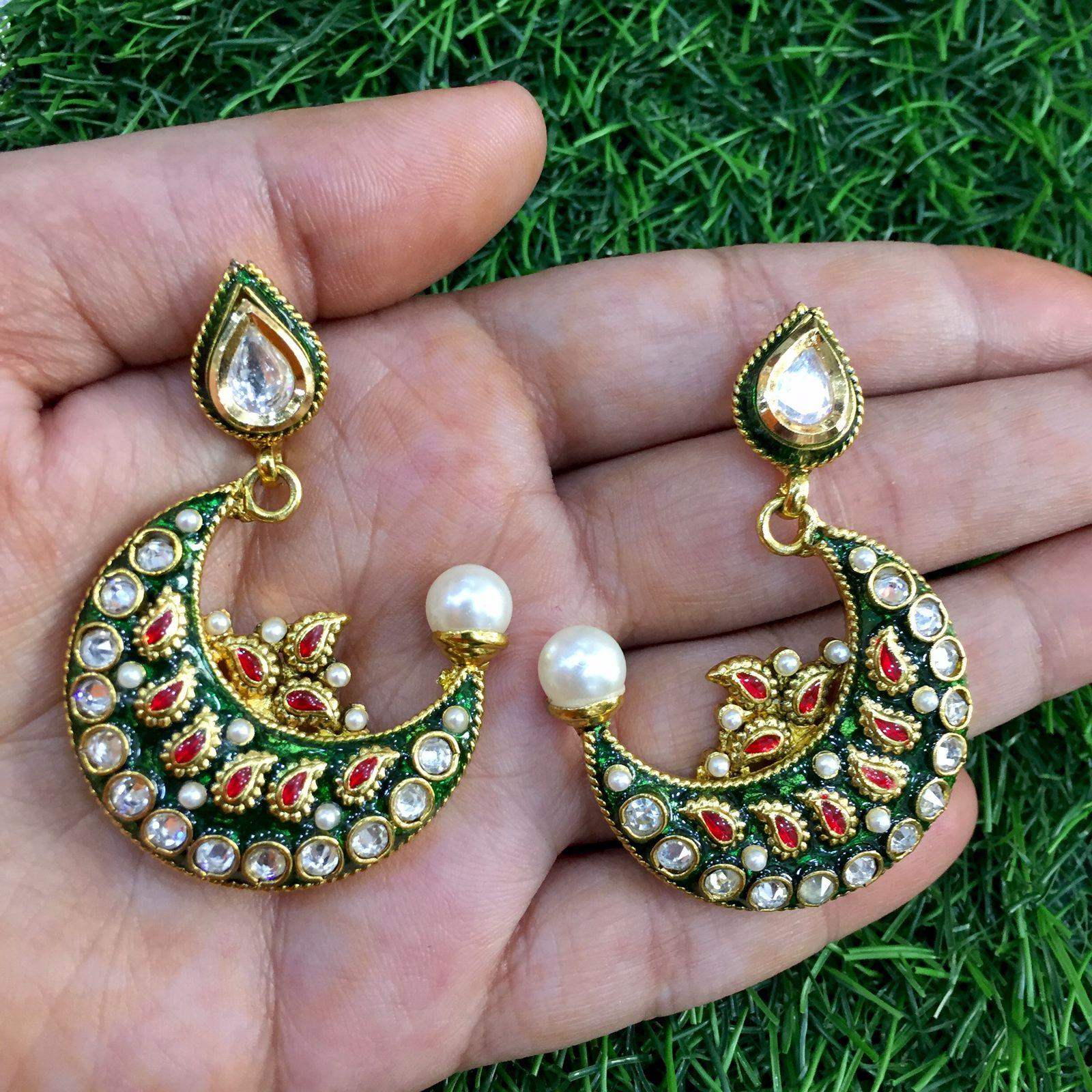 Antique Earrings 1545 - Vijay & Sons
