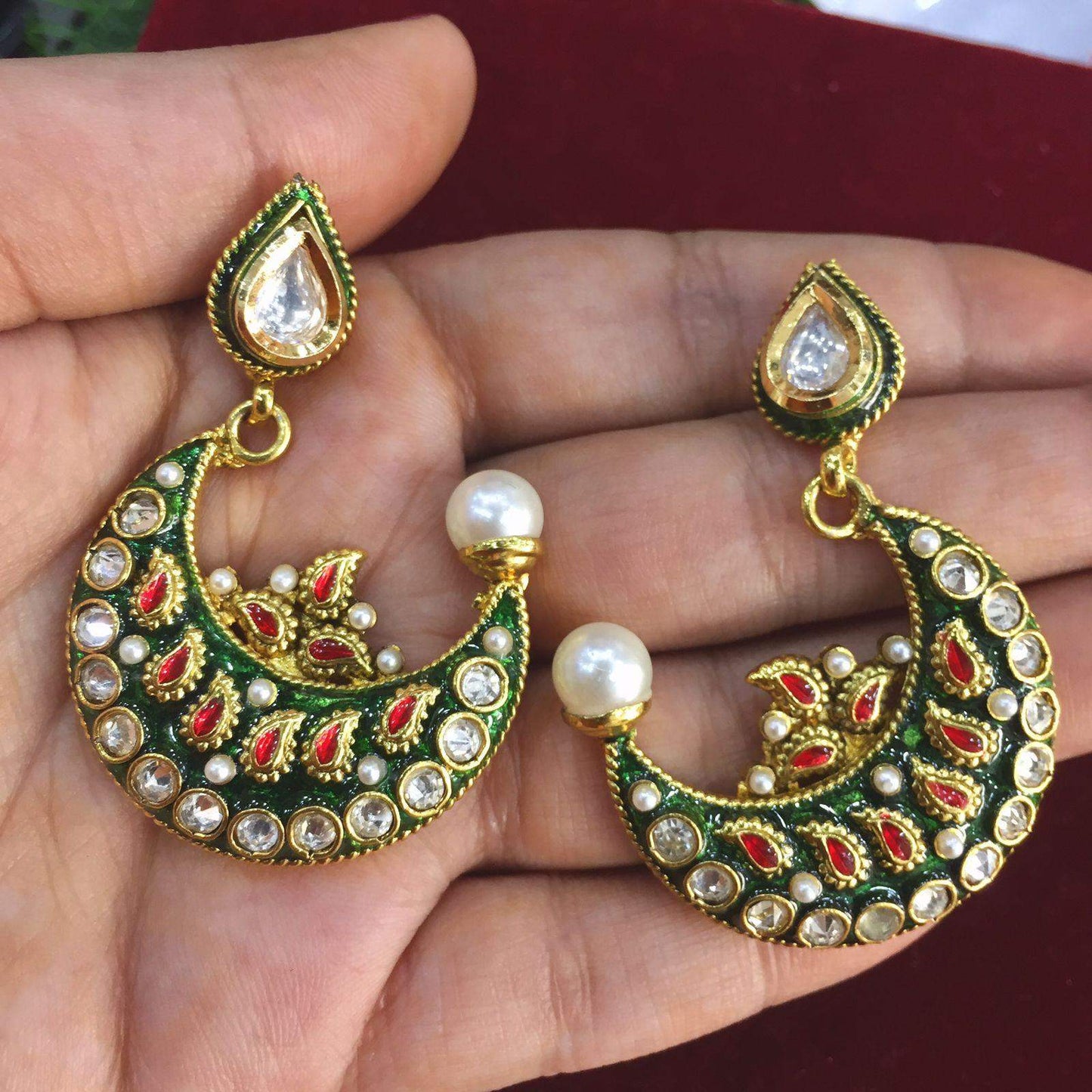 Antique Earrings 1545 - Vijay & Sons