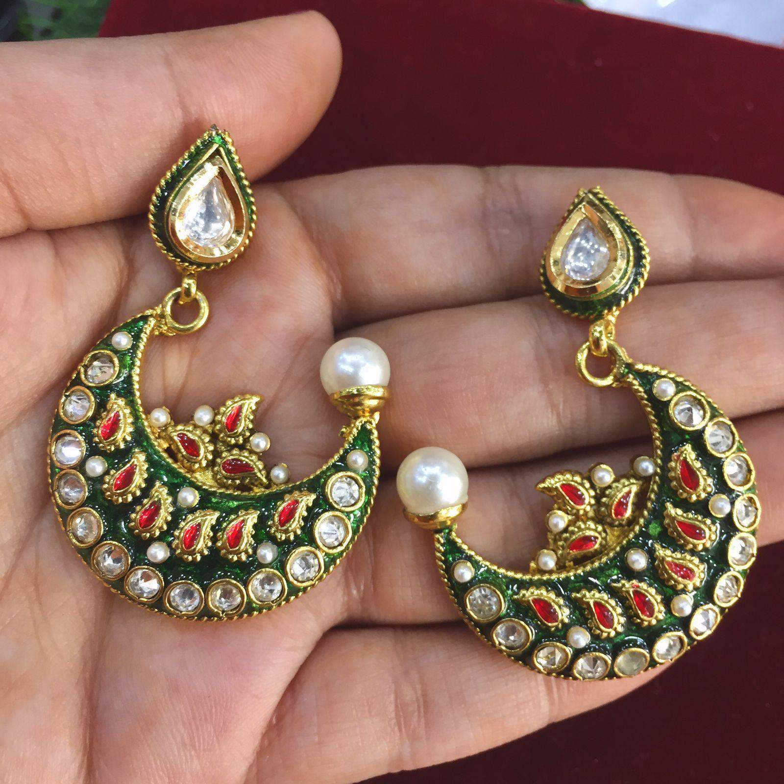 Antique Earrings 1545 - Vijay & Sons