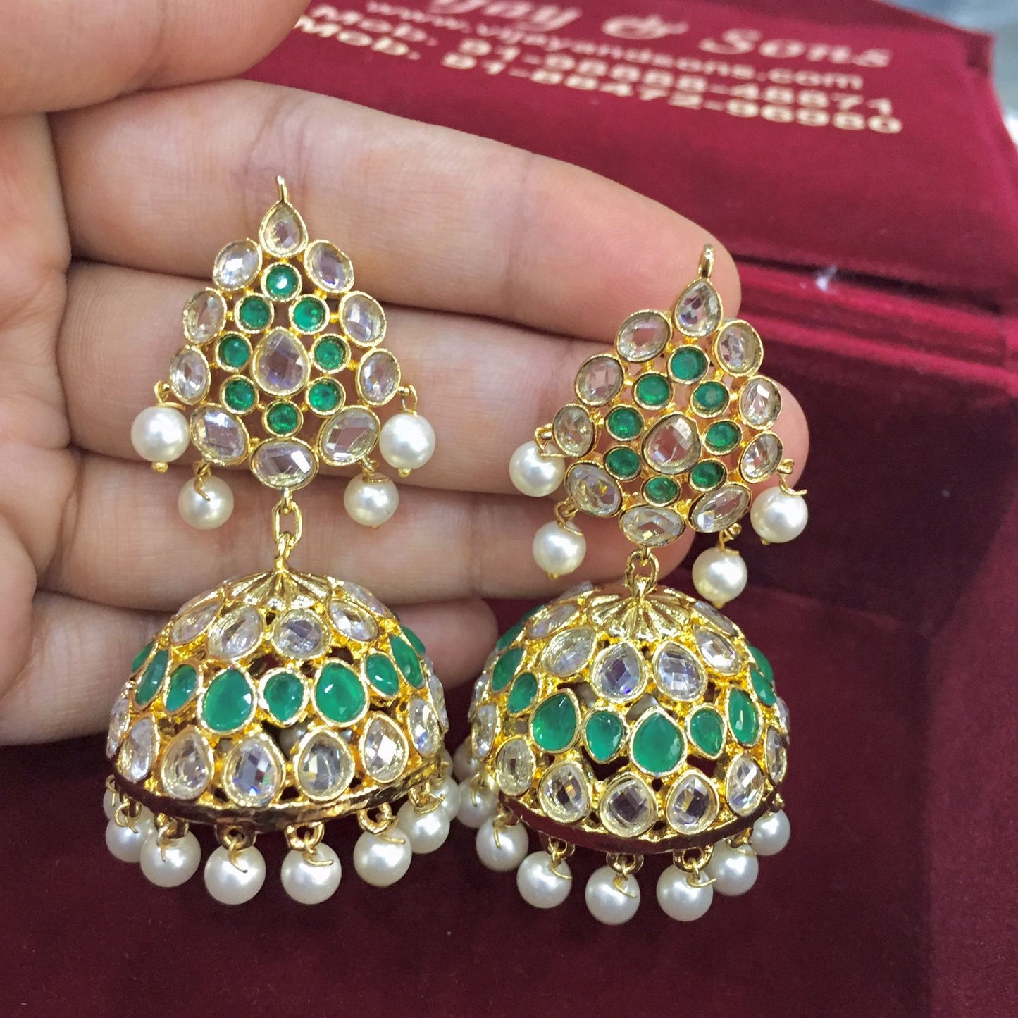 antique jhumka 655555 - Vijay & Sons