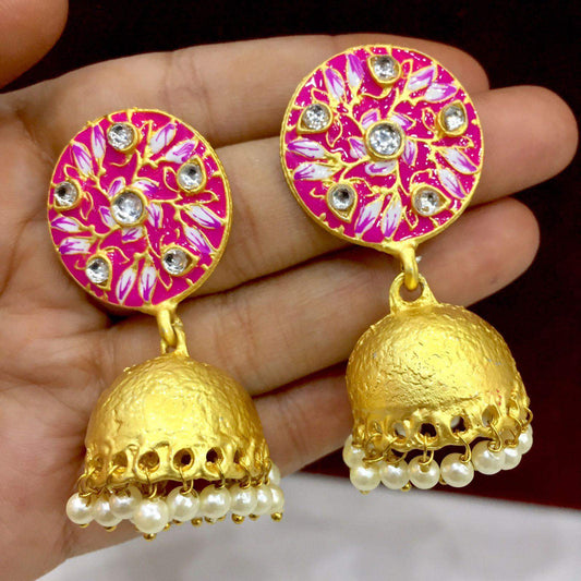 Antique jhumka 98764 - Vijay & Sons