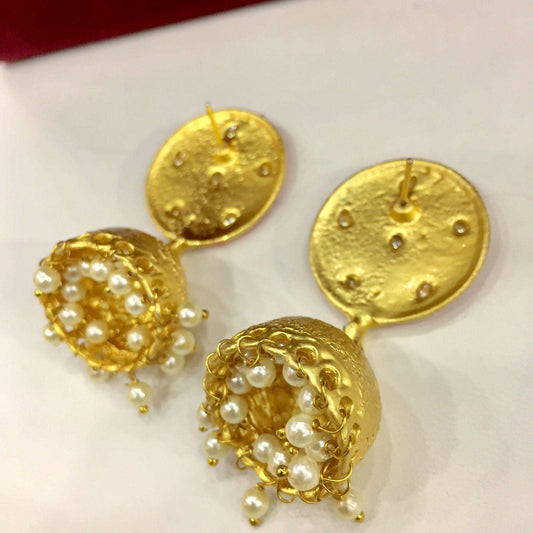 Antique jhumka 98764 - Vijay & Sons