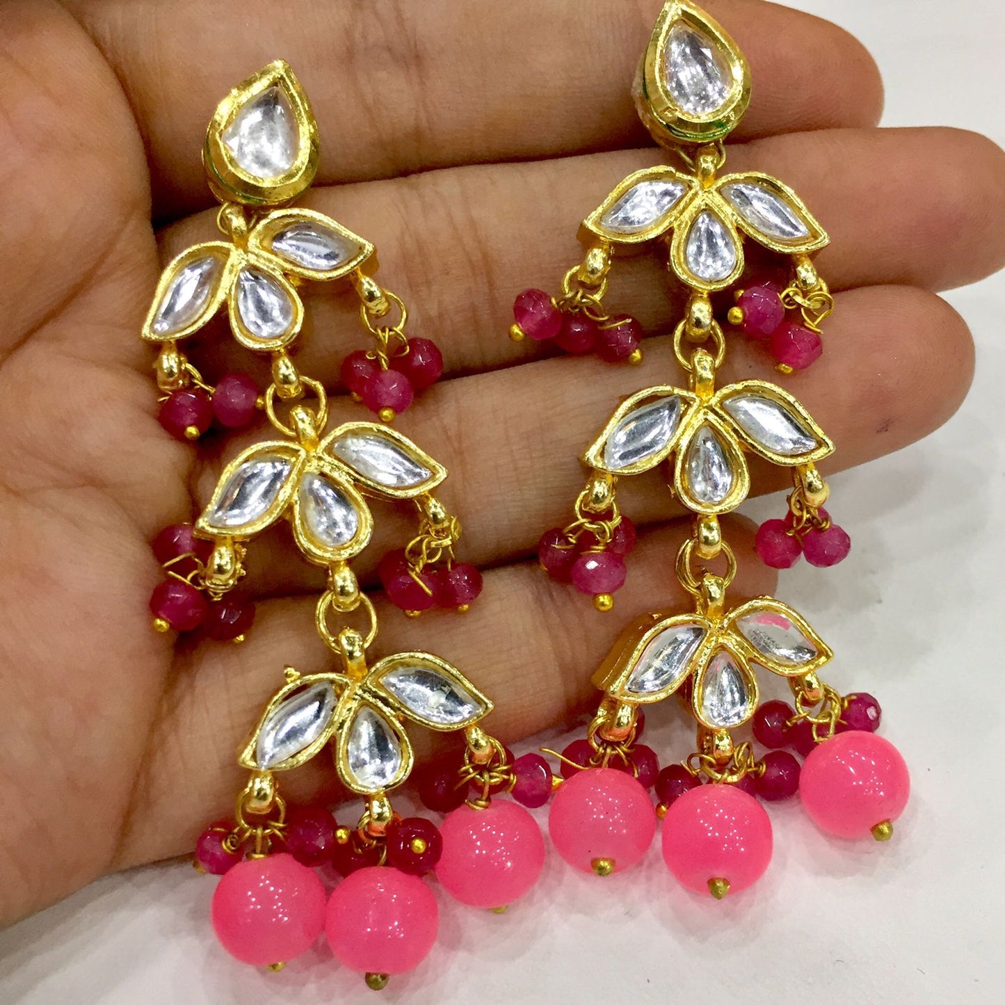Kundan earrings 4567
