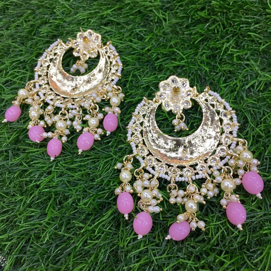 Kundan earrings 7788 - Vijay & Sons