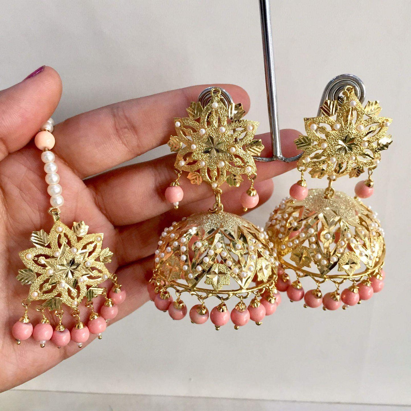 Jadau Earrings 564802 - Vijay & Sons