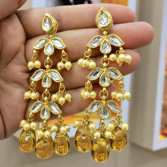 Kundan earrings 7546747 - Vijay & Sons