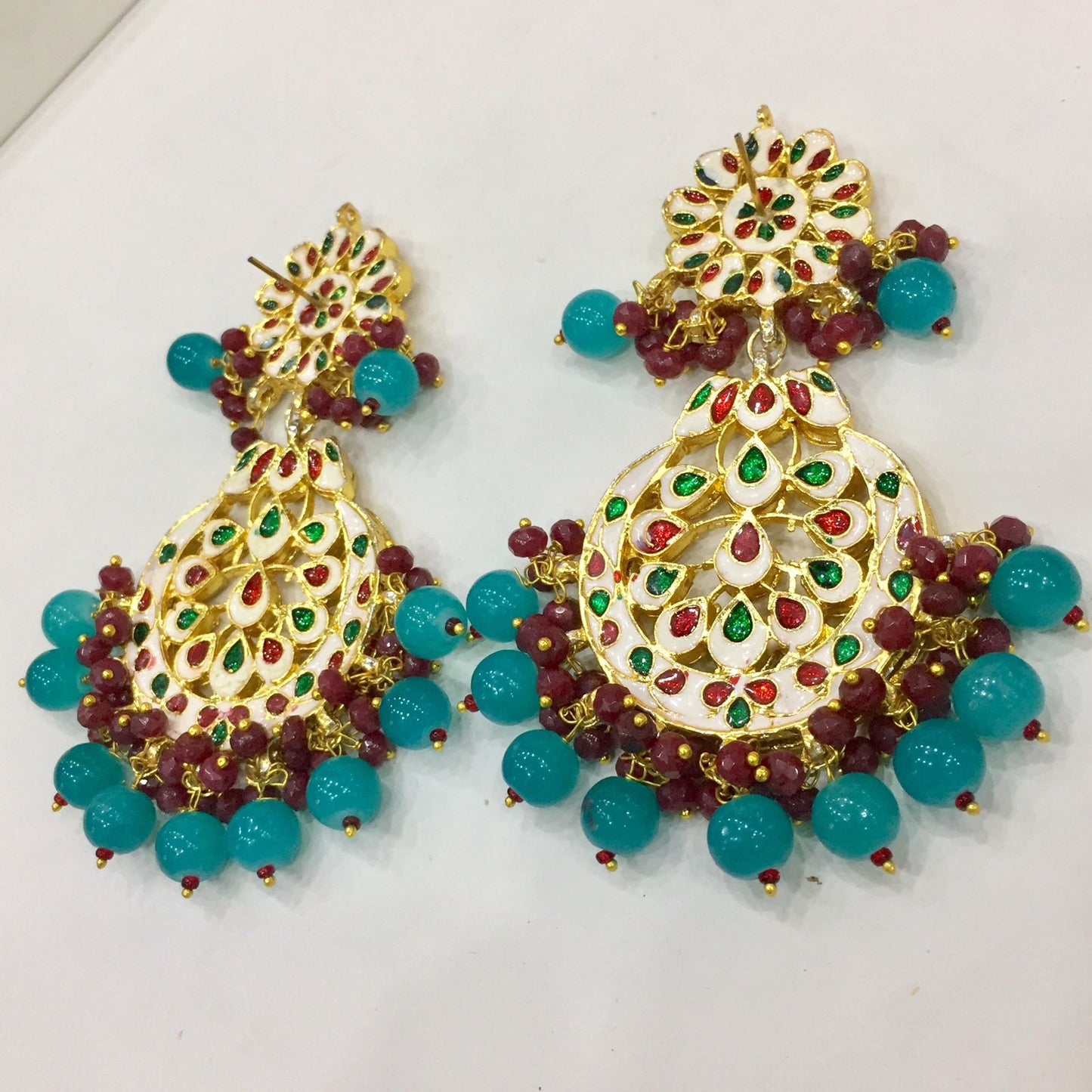 Kundan earrings 8776555 - Vijay & Sons
