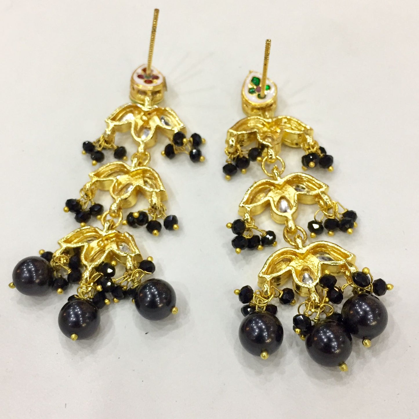 Kundan earrings 88766