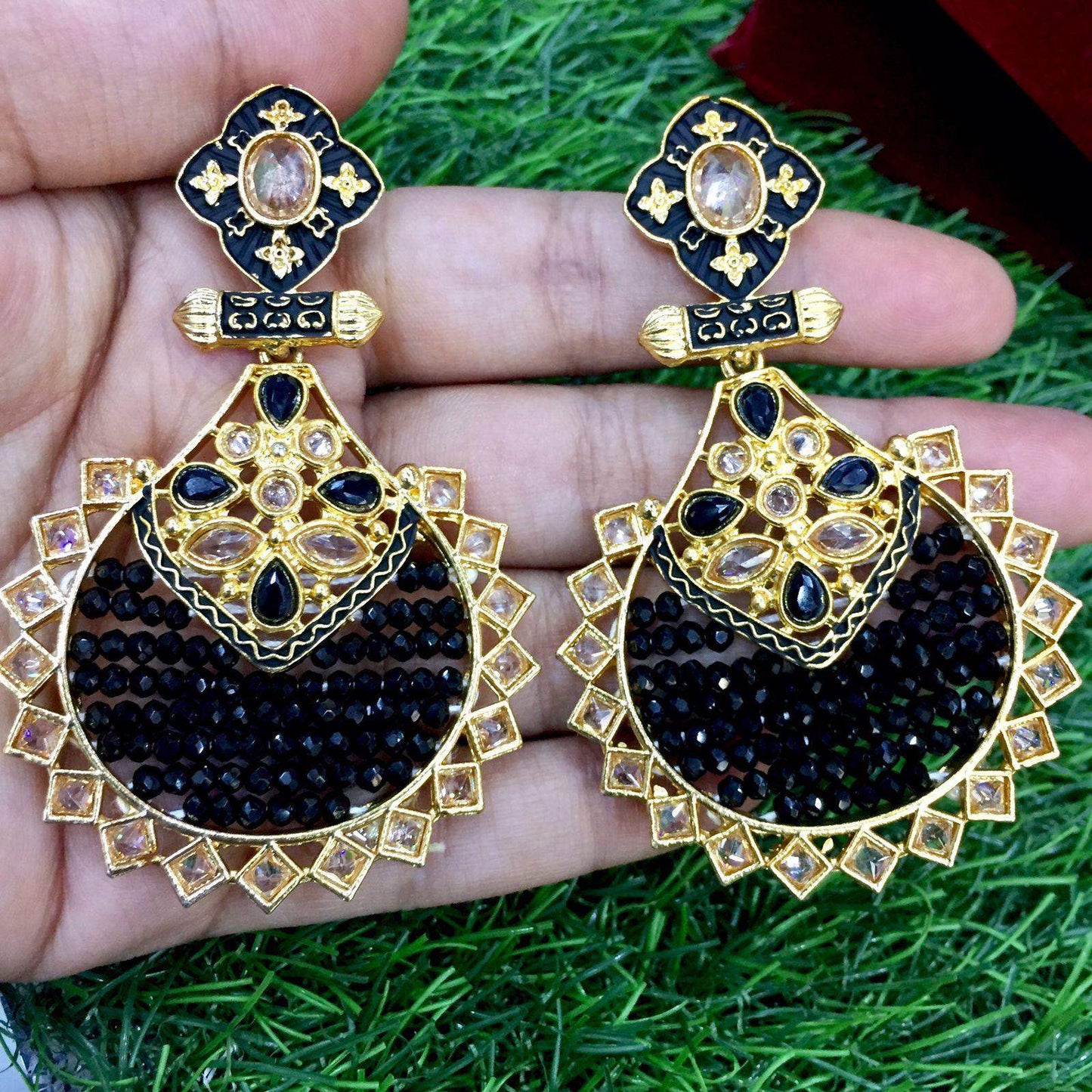 Antique Earrings 5956 - Vijay & Sons
