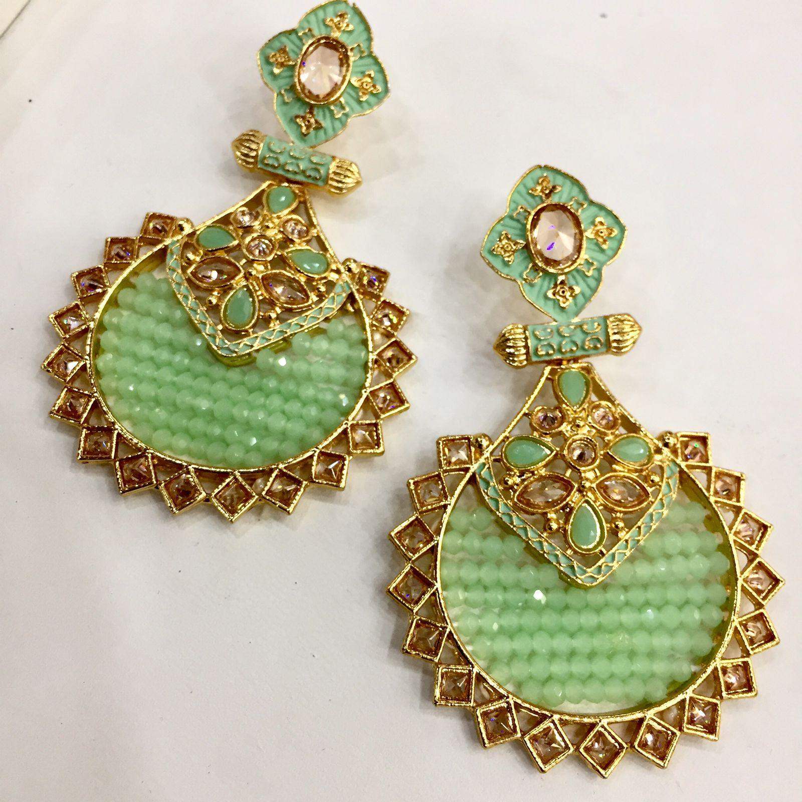 Antique Earrings 6956 - Vijay & Sons