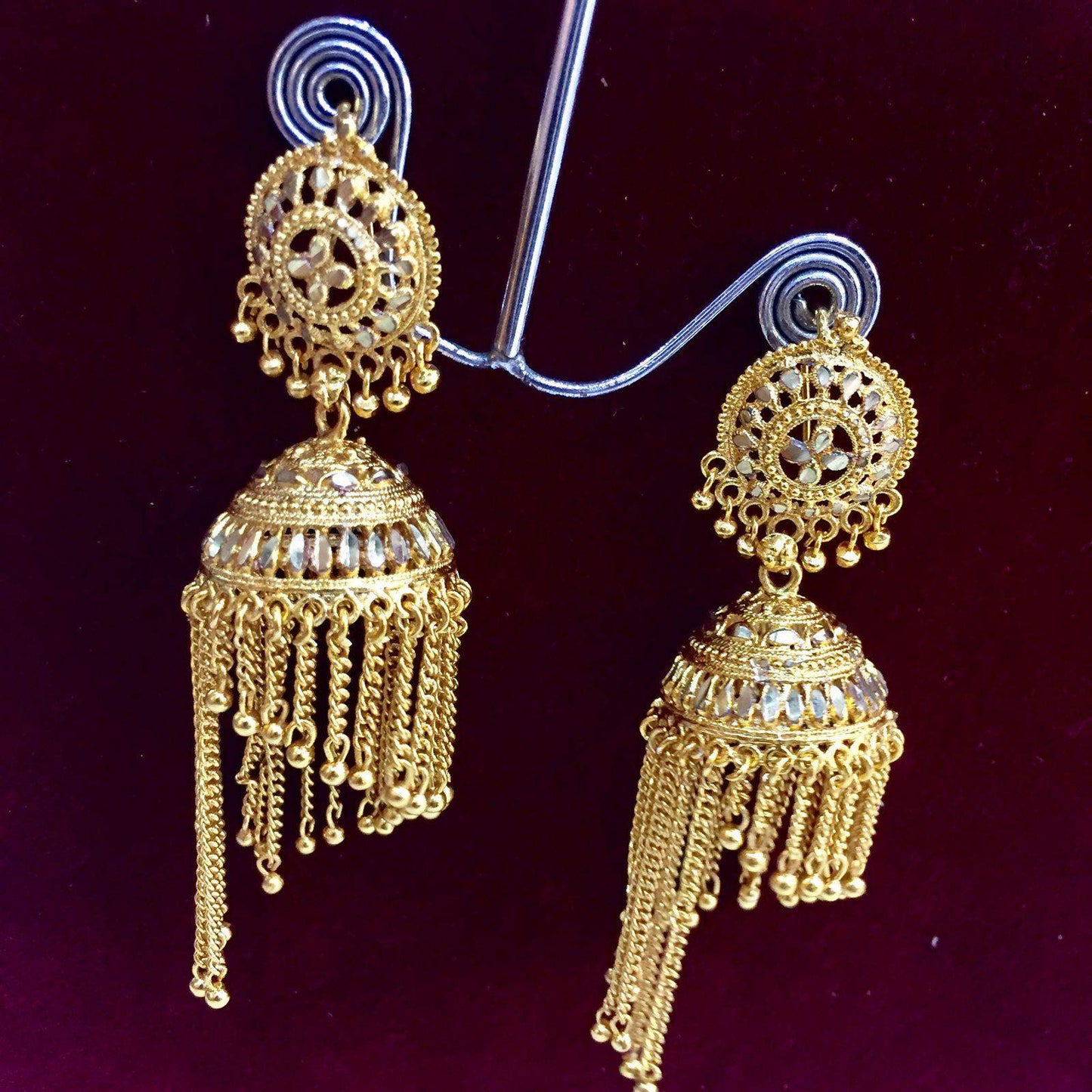 antique Earrings Gold - Vijay & Sons