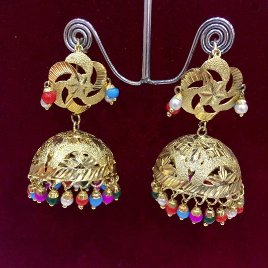 Antique jhumka 8779 - Vijay & Sons