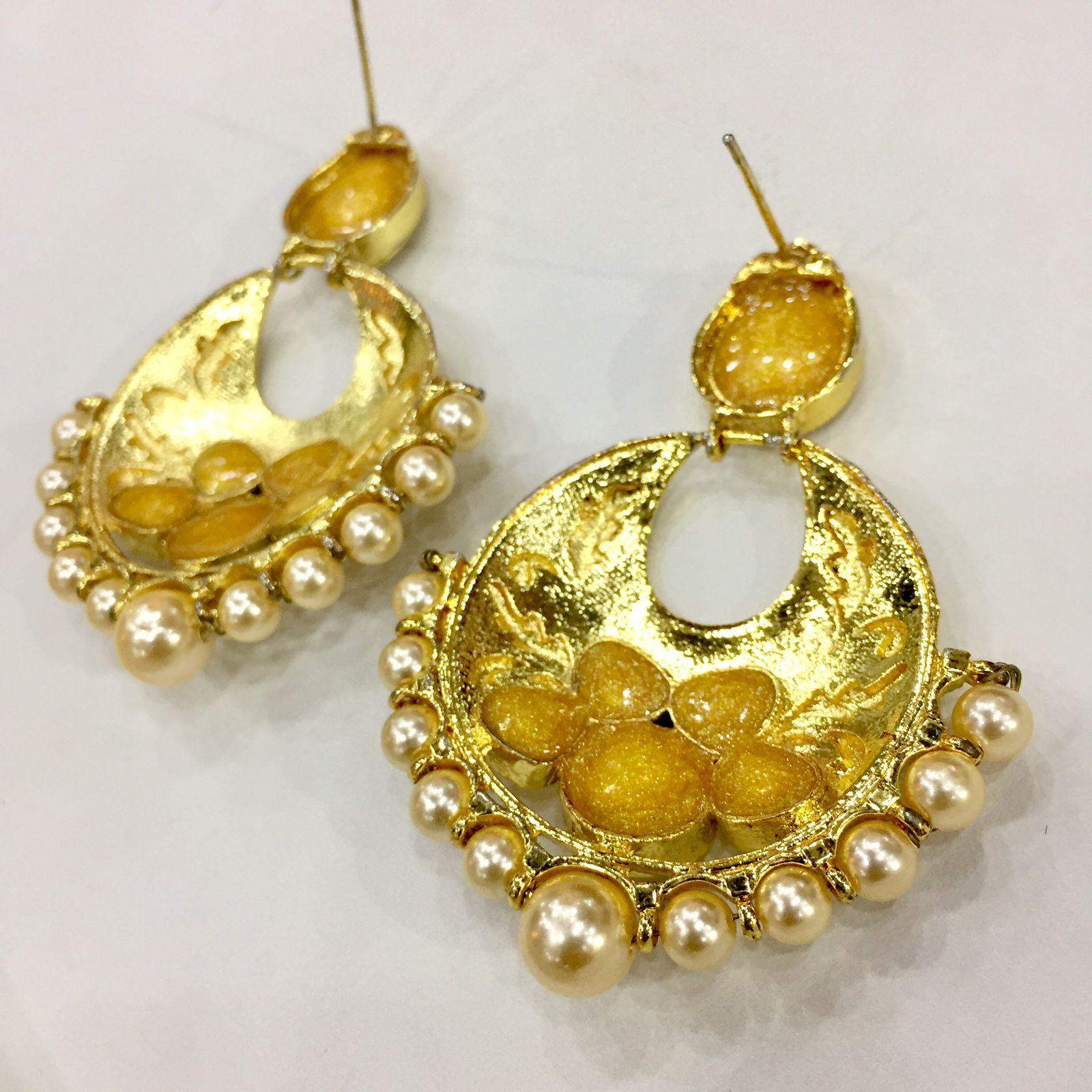 anitique with style earrings345632 - Vijay & Sons