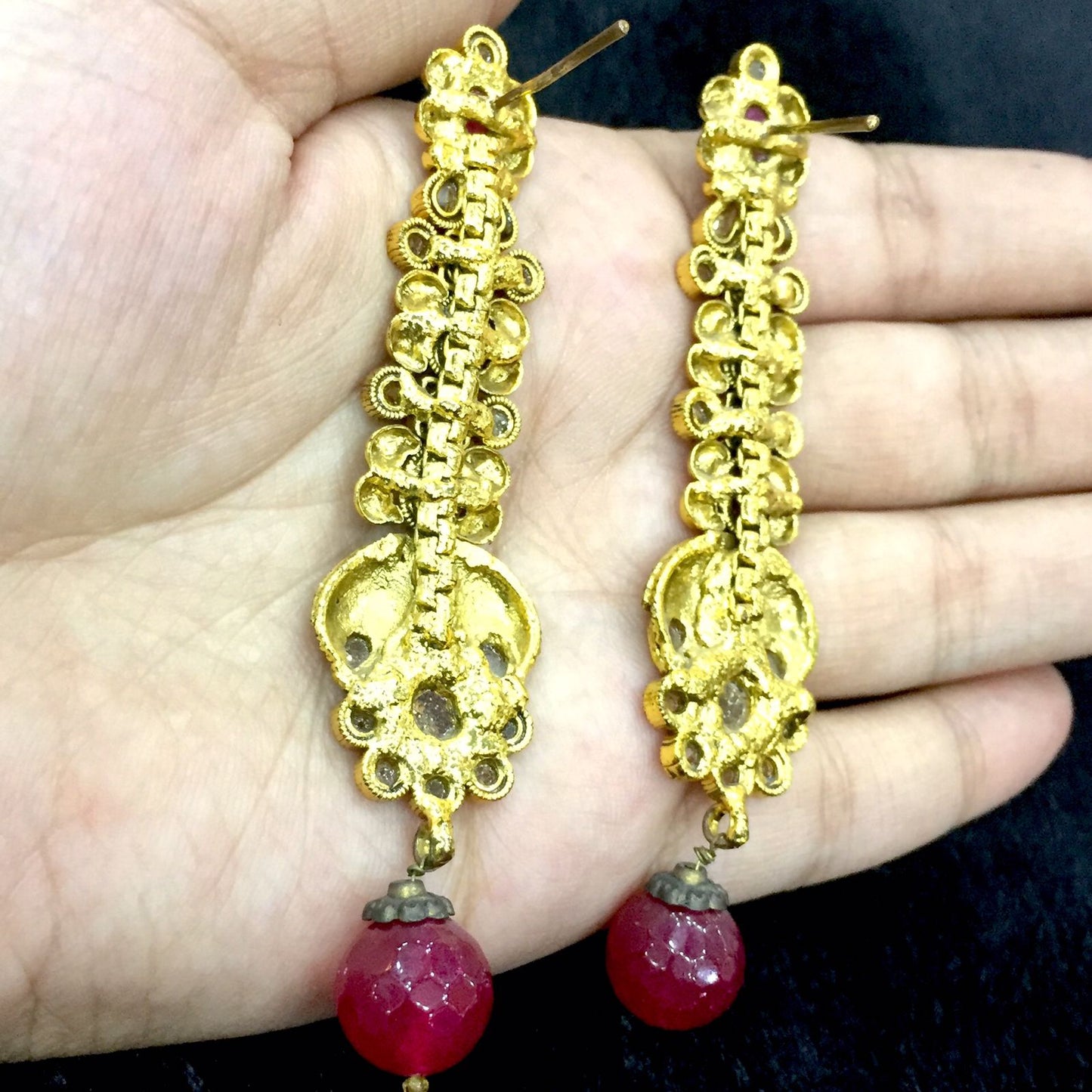 Antique earrings 45564 - Vijay & Sons