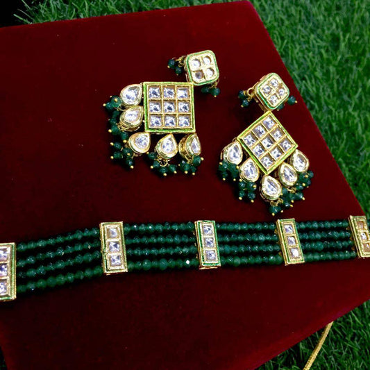 Kundan necklace 516516 - Vijay & Sons