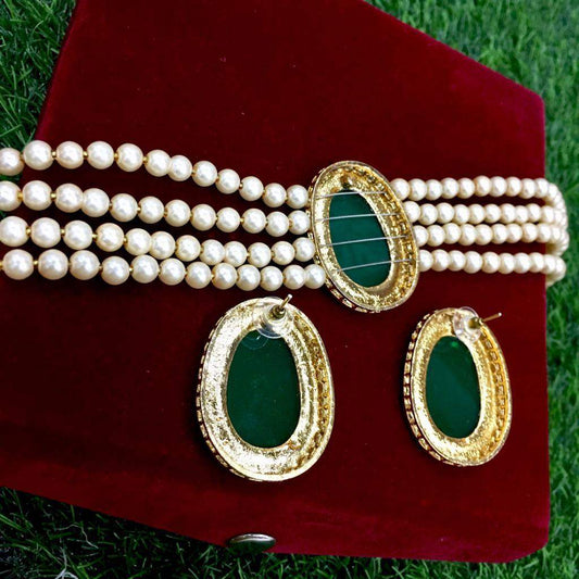 Kundan necklace 937294 - Vijay & Sons