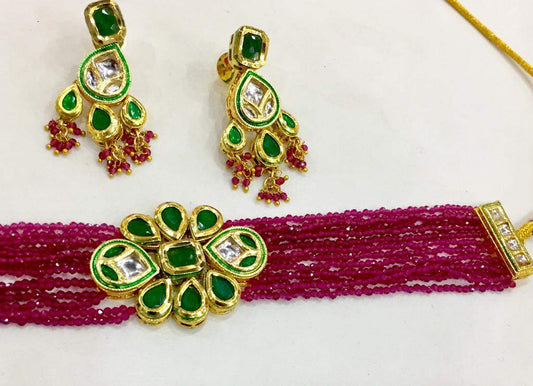 kundan neckla456779567 - Vijay & Sons
