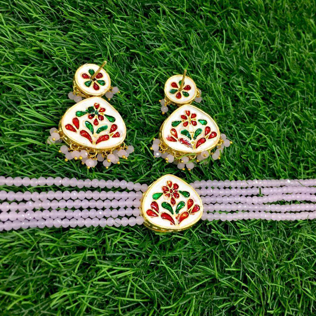 Kundan necklace 75557747 - Vijay & Sons
