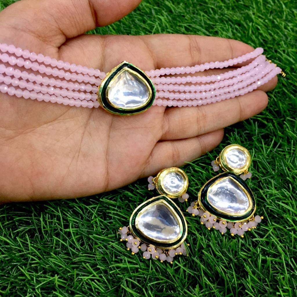 Kundan necklace 75557747 - Vijay & Sons