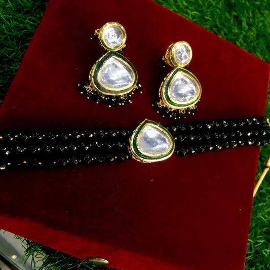 Kundan necklace set 478876208 - Vijay & Sons