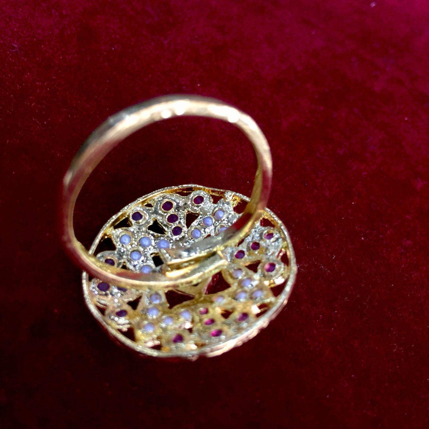 Jadau ring 498666 - Vijay & Sons