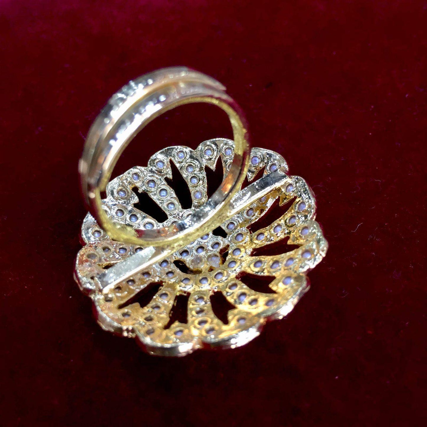 Jadau ring 88565 - Vijay & Sons