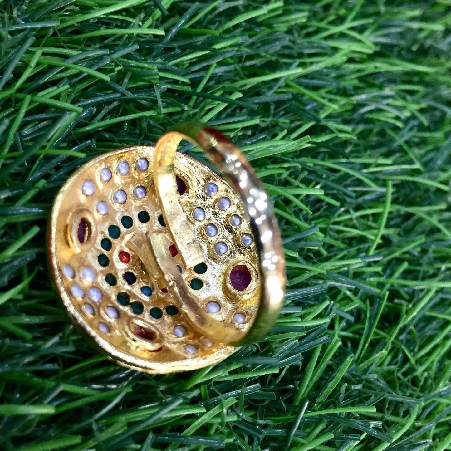 Jadau ring4685446 - Vijay & Sons