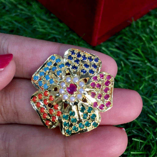 Jadau ring 346788554 - Vijay & Sons