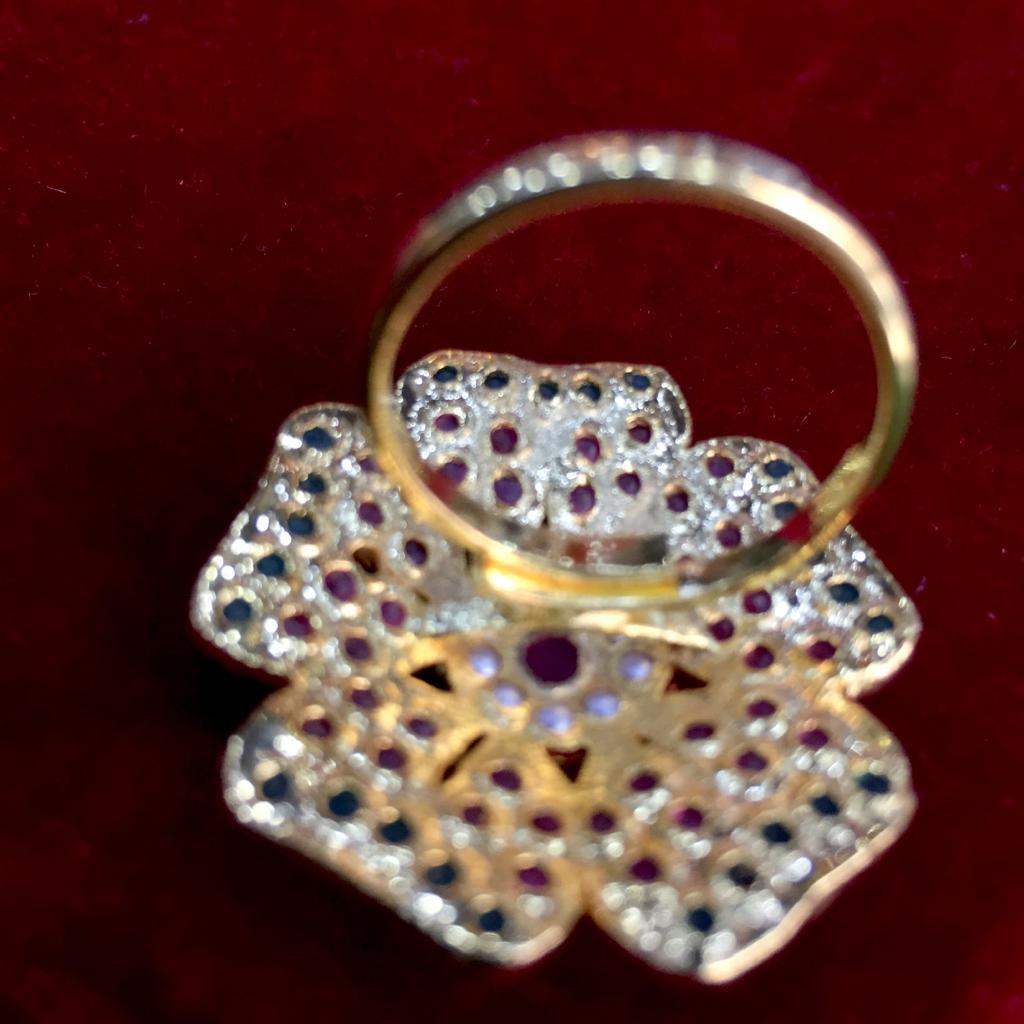 Jadau ring 58280655 - Vijay & Sons