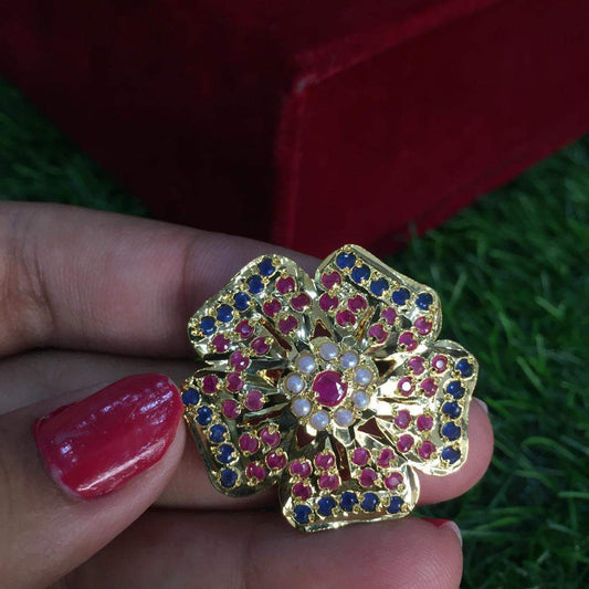 Jadau ring 58280655 - Vijay & Sons