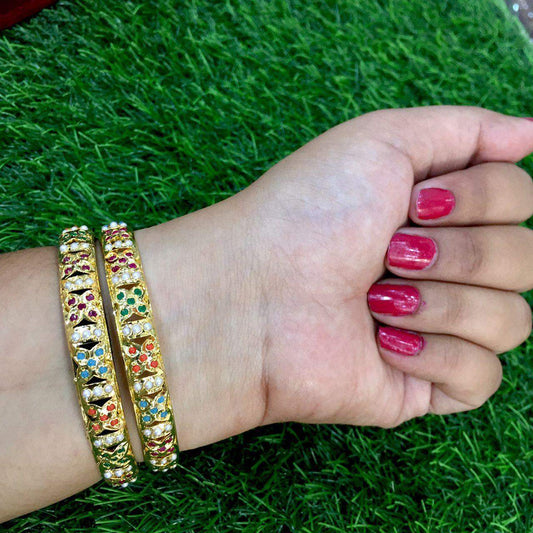 Jadau bangles 3585467 - Vijay & Sons