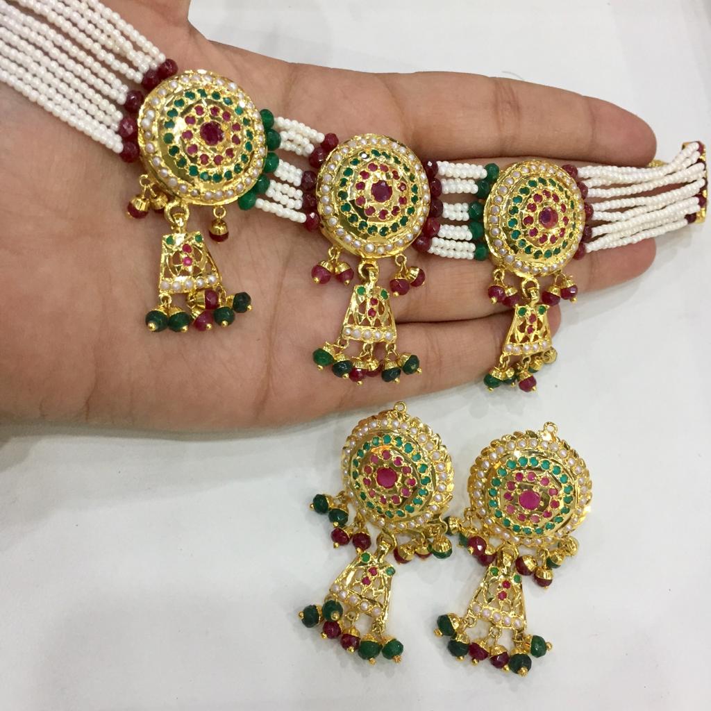 Jadau chokker set 68854778