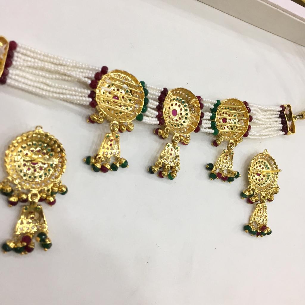 Jadau chokker set 68854778