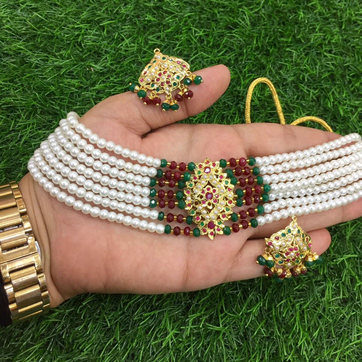 Jadau choker set 46745788